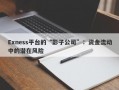 Exness平台的“影子公司”：资金流动中的潜在风险