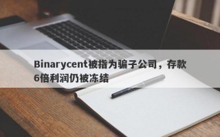 Binarycent被指为骗子公司，存款6倍利润仍被冻结