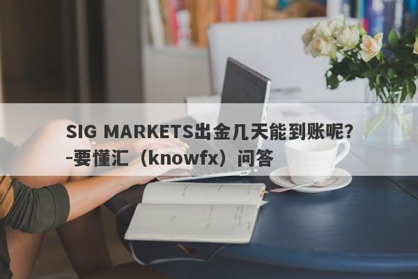 SIG MARKETS出金几天能到账呢？-要懂汇（knowfx）问答-第1张图片-要懂汇圈网