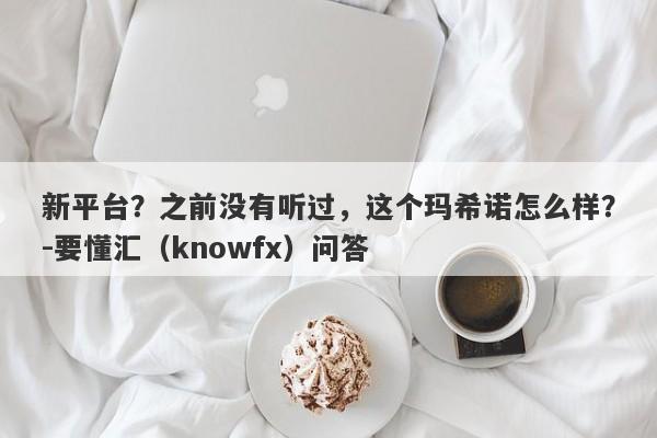 新平台？之前没有听过，这个玛希诺怎么样？-要懂汇（knowfx）问答-第1张图片-要懂汇圈网