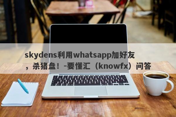 skydens利用whatsapp加好友，杀猪盘！-要懂汇（knowfx）问答-第1张图片-要懂汇圈网