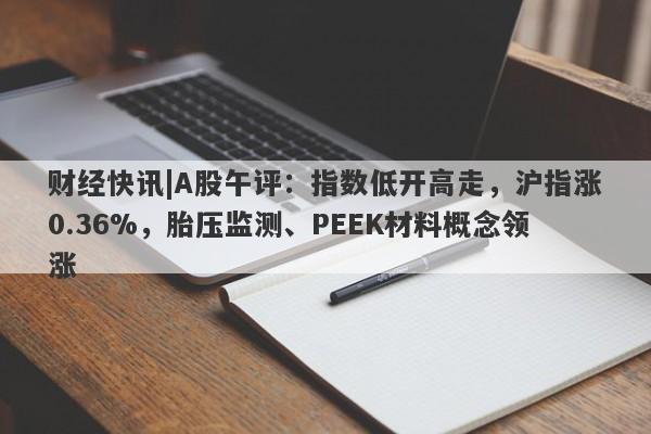 财经快讯|A股午评：指数低开高走，沪指涨0.36%，胎压监测、PEEK材料概念领涨-第1张图片-要懂汇圈网