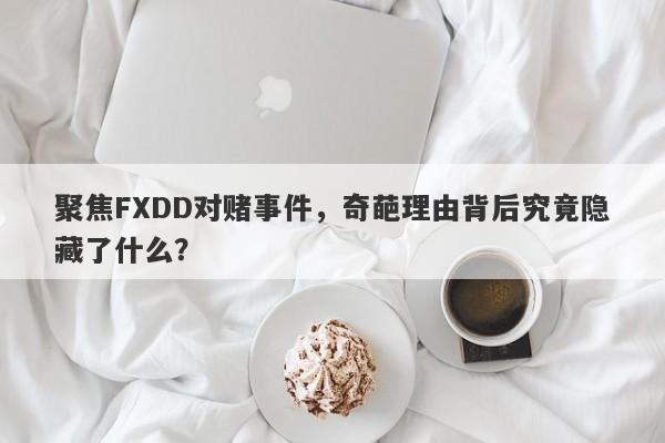 聚焦FXDD对赌事件，奇葩理由背后究竟隐藏了什么？-第1张图片-要懂汇圈网