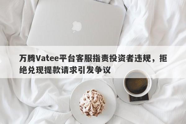 万腾Vatee平台客服指责投资者违规，拒绝兑现提款请求引发争议-第1张图片-要懂汇圈网