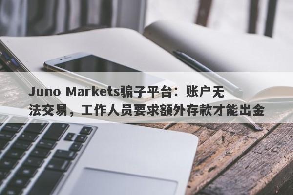 Juno Markets骗子平台：账户无法交易，工作人员要求额外存款才能出金-第1张图片-要懂汇圈网