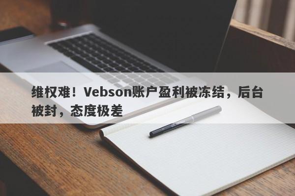 维权难！Vebson账户盈利被冻结，后台被封，态度极差-第1张图片-要懂汇圈网