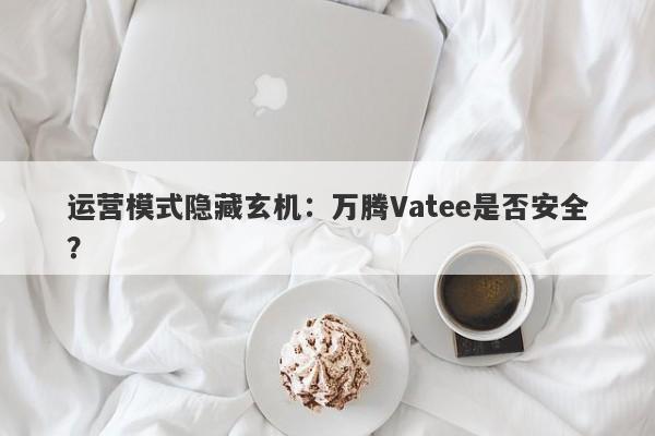 运营模式隐藏玄机：万腾Vatee是否安全？-第1张图片-要懂汇圈网